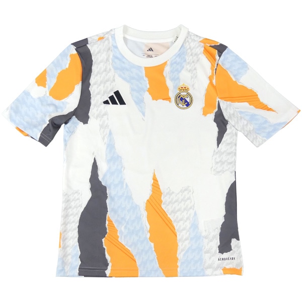 adidas レアルマドリード プレマッチシャツ プラクティスシャツ Amazon.co.jp: adidas(アディダス) レアル・マドリード
