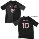 【ジュニア】インテル・マイアミ 2024-25 レプリカ アウェイ ユニフォーム KQJ01-JI6820 No.10 MESSI ネームナンバー入り ブラック アディダス adidas|サッカーウェ