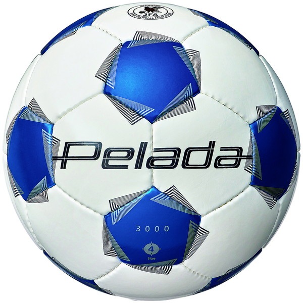 モルテン molten ペレーダ３０００ ４号白青 F4K3000-WB サッカーボール JFA検定球 ホワイト