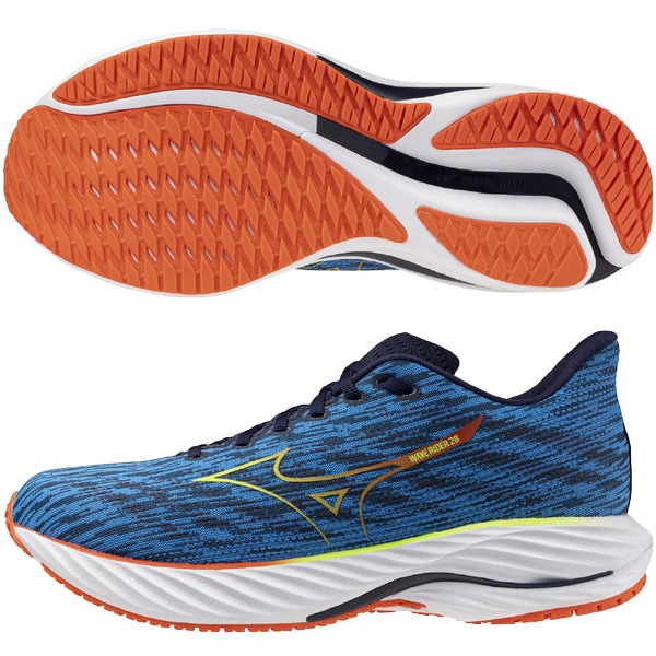 美品　ミズノ　Mizuno Wave Rider 28ランニング26.5㌢ MIZUNO ミズノ MIZUNO/メンズ ランニングシューズ/ウエーブ