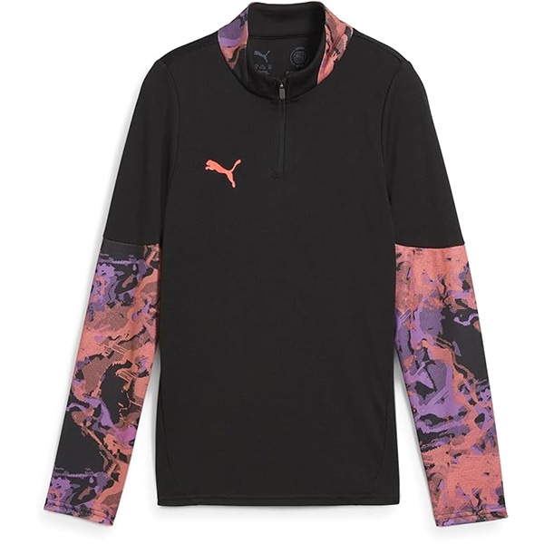 プーマ PUMA ジュニア INDIVIDUAL CUP 1/4 ジップ トップ 660189 ジャージ トレーニングトップ 練習着 子供用