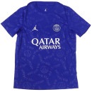 パリサンジェルマン ジュニア PSG 2024-25 アカデミープロ フォース Dri-FIT プレマッチ トップ 半袖 HJ3702-455 子供用 ブルー ジョーダン JORDAN|サッカーウェア