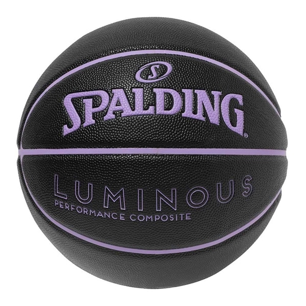 スポルディング SPALDING バスケットボール ルミナス BLK/PPL 7号 77985J