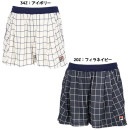 フィラ FILA レディース テニスウエアーパンツ FDZEL0034 ショートパンツ|ウェア|テニス/ソフトテニス