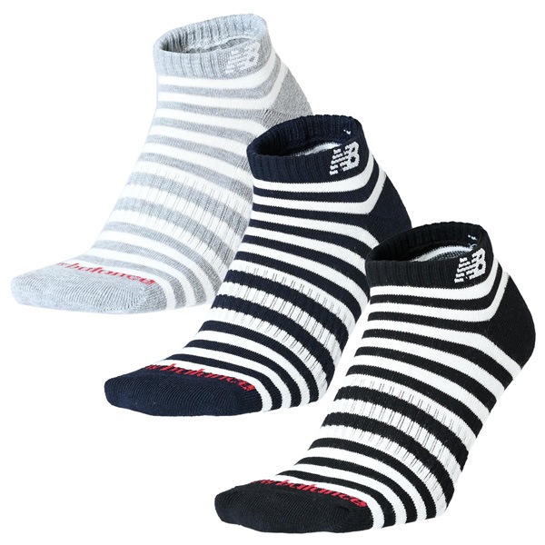 【メール便対応】ニューバランス New balance Socks 9011 ショートレングス3Pソックス LAS55636-AS2