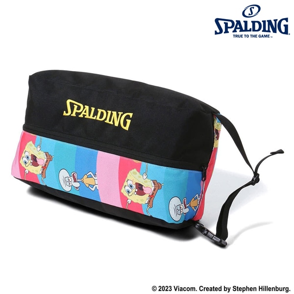 スポルティング spalding バスケットボール シューズバッグ スポンジ・ボブ キャラクター ウェーブ 42002