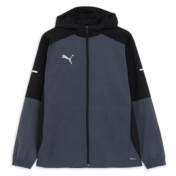 プーマ PUMA INDIVIDUAL ウィンタライズド ウーブン ジャケット 659749 トレーニングジャケット ジップ フード メンズ