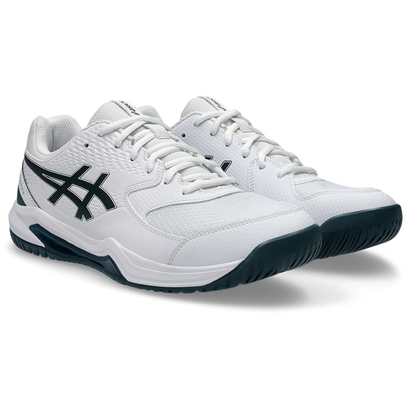 asics GEL-DEDICATE8 テニスシューズ ブラック/ホワイト テニス/ソフトテニス,テニスシューズ 一般のアシックス asics