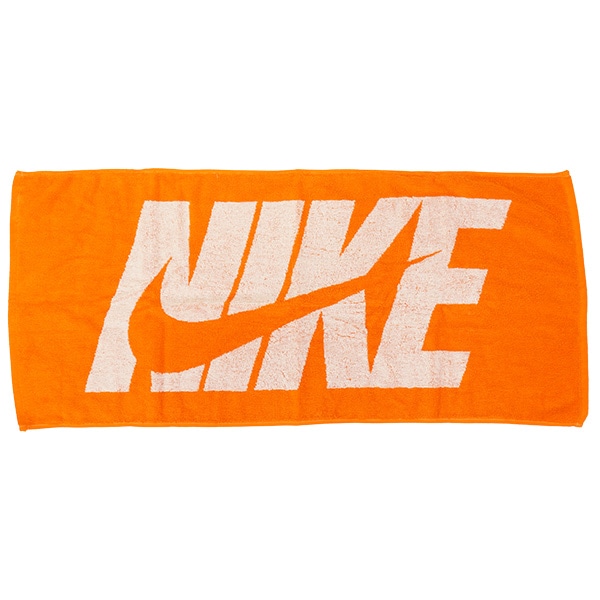ナイキ NIKE ジャガードタオルM TW2000-836 サッカー フットサル 80×35cm 化粧箱付き セーフティオレンジ