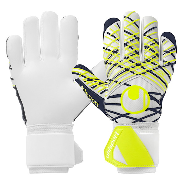 【ジュニア】ウールシュポルト uhlsport アブソルートグリップ ハーフネガティブ プロ1011366-01 サッカー キーパーグローブ GKグローブ ゴールキーパー ホワイト 子供用