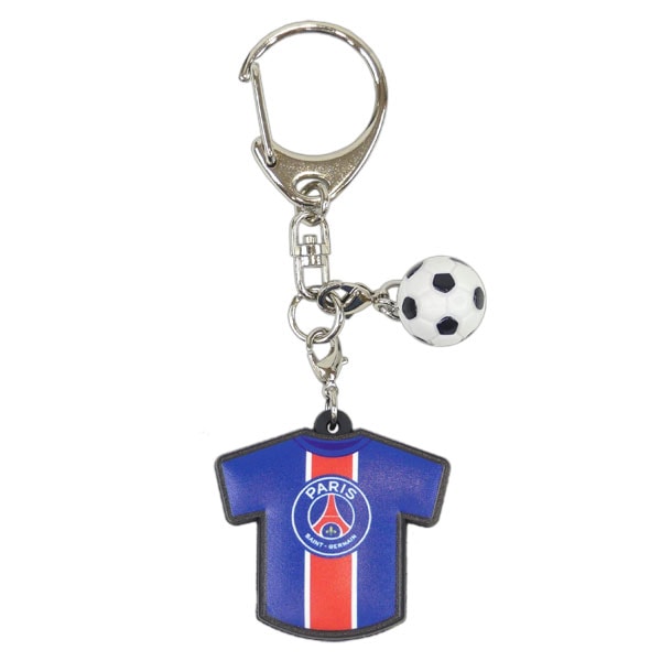 パリサンジェルマン オフィシャル ユニ型 ラバーキーホルダー PSG54725 サッカー リーグアン サポーターグッズ アクセサリー