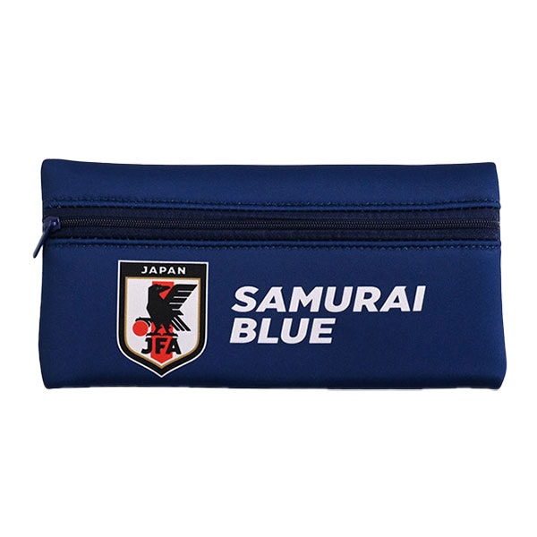 【ネコポス対応可】 日本代表オフィシャル JFA ペンケース(SAMURAI BLUE) JFA41012 サッカー 文房具 ネイビー