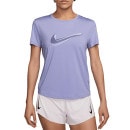 【ネコポス送料無料】NIKE ナイキ ランニングシャツ 半袖 レディースSWSH スウッシュ HBR DF ドライフィット HJ2205-533|レディースランニングアパレル|ランニング