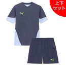 【上下セット】プーマ puma INDIVIDUAL PUMAFTBL アルティメット 半袖シャツ パンツ 660126/660128 プラクティスセット メンズ|サッカーウェア・フットサルウェア|サ