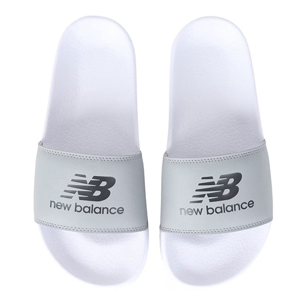 【送料無料】 ニューバランス New Balance 050 SLIDE D SUF050F2-D サッカー フットサル サンダル ホワイト グレー