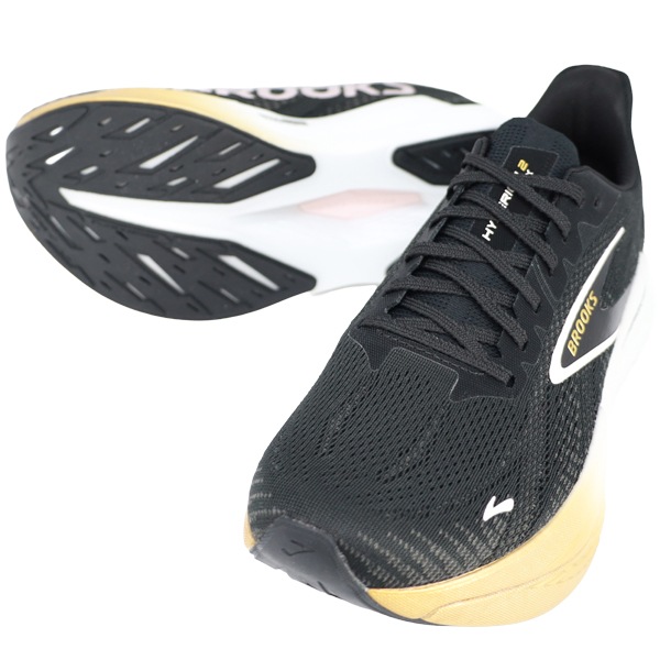 ブルックス BROOKS メンズ ランニングシューズ Hyperion Max2 ハイペリオンMax2 マラソン ジョギング ブラック BRM4343