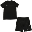 【上下セット】【ジュニア】 ナイキ NIKE アカデミー Dri-FIT プラ上下 HJ3716-010/HJ3718-010 サッカー フットサル プラシャツ プラパン 練習着 子供用 ブラック|J