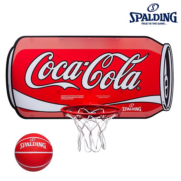 SPALDING スポルディング バスケットボール コカ・コーラ カン ブレークアウェイ 180° ミニバックボード 561094ZG