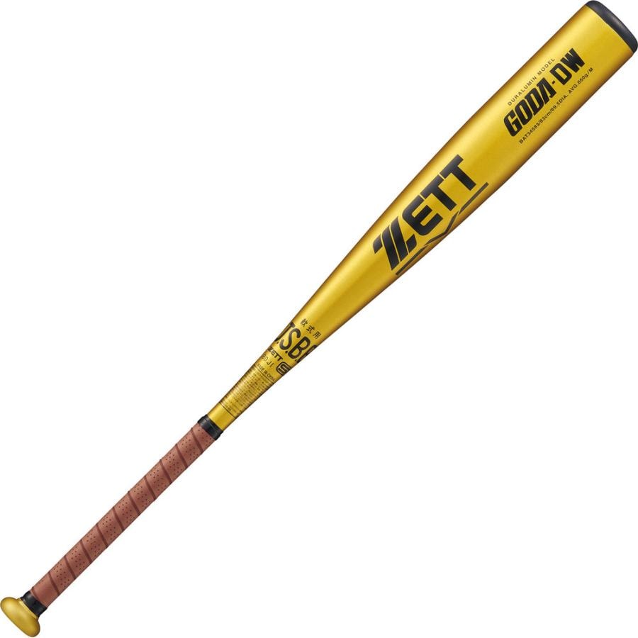 【予約販売】 ZETT ゼット 野球 軟式 金属製バット GODA-DW ゴーダDW ミドルバランス 660g平均 BAT34583
