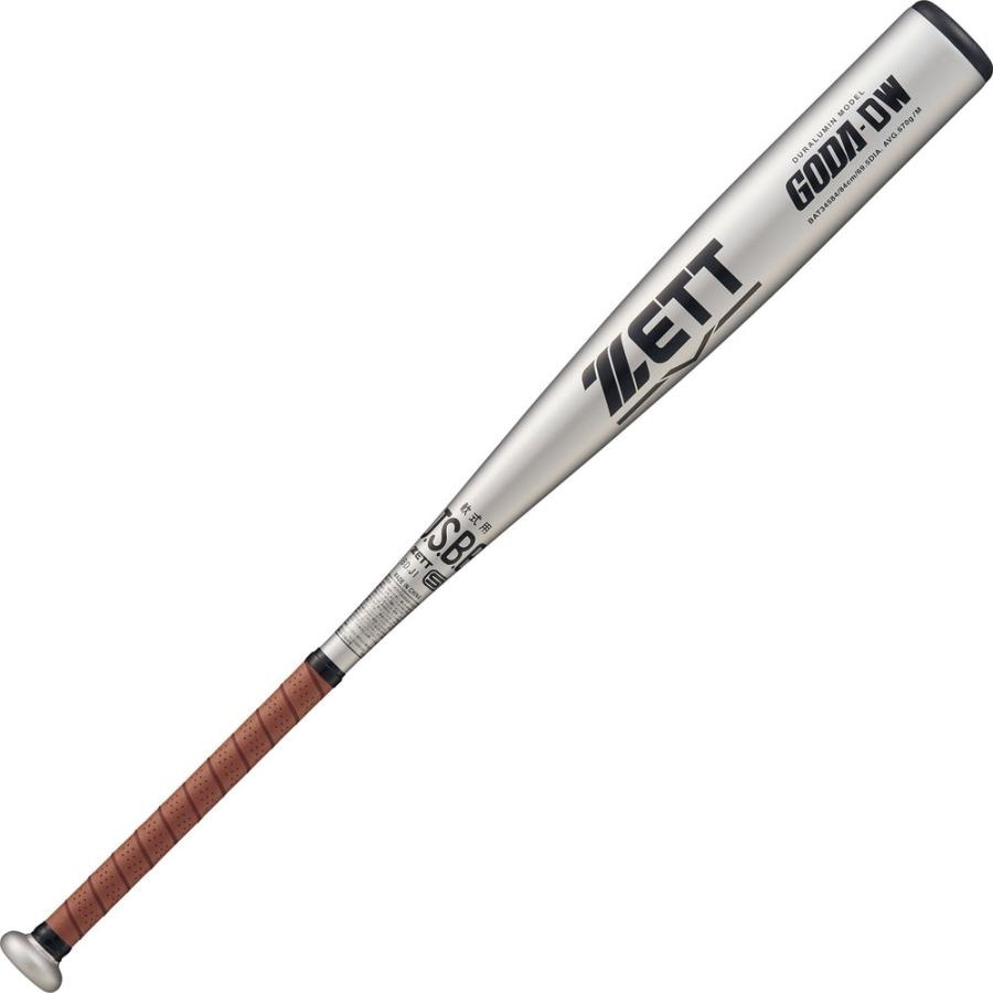 【予約販売】 ZETT ゼット 野球 軟式 金属製バット GODA-DW ゴーダDW ミドルバランス 670g平均 BAT34584