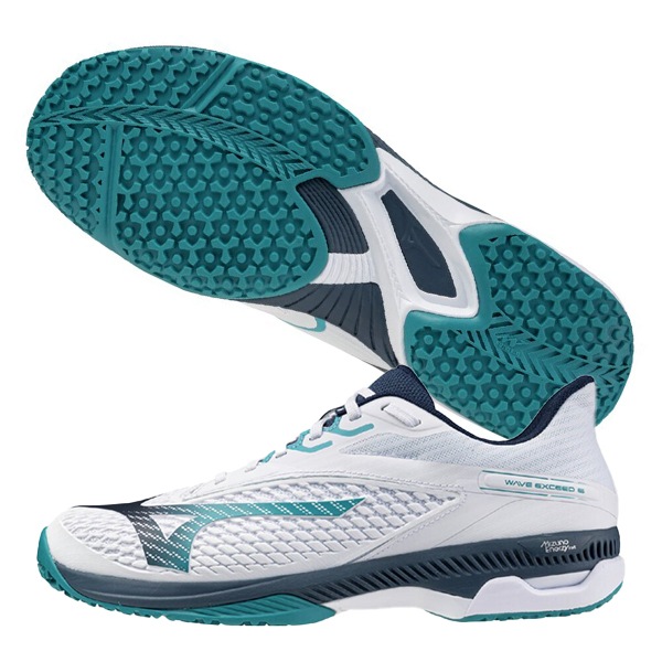 ミズノ MIZUNO テニスシューズ メンズ レディース ユニセックス ウエーブエクシード 6 WIDE OC クレー 砂入り人工芝コート 61GB2513-18