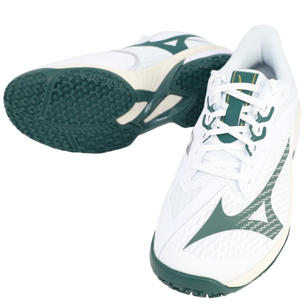 ミズノ MIZUNO テニスシューズ メンズ レディース ユニセックス ウエーブエクシード 6 SW OC クレー 砂入り人工芝コート 61GB2514-35