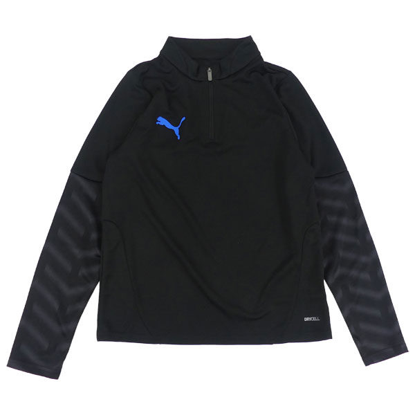 【ジュニア】プーマ PUMA INDIVIDUALCUP 1/4ジップ トレーニングトップ 660495 ピステトップ トレーニングウェア 子供用