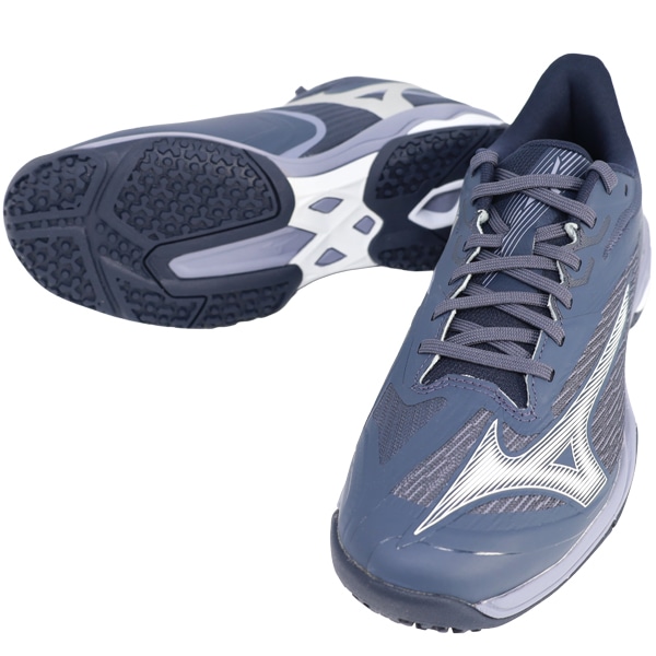 ミズノ mizuno メンズ レディース テニスシューズ WAVE EXCEED COURT WIDE OC ウエーブエクシードコート  61GB2518-05