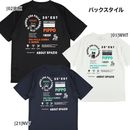 【ネコポス送料無料】スパッツィオ Spazio PIPPO バックアート プラクティスシャツ GE1112 半袖 プラシャツ メンズ|サッカーウェア・フットサルウェア|サッカー