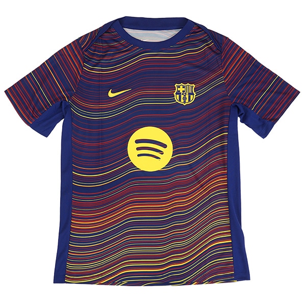 バルセロナ FCB 2025-26 アカデミー プロ ホーム プレマッチ ショートスリーブ トップ HJ7142-456 サッカー レプリカ プラシャツ 半袖 ナイキ NIKE