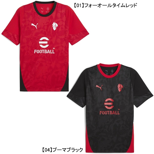 ACミラン ACM 2025-26 トレーニング 半袖 シャツ 782356 サッカー レプリカ プラシャツ 半袖 プーマ PUMA