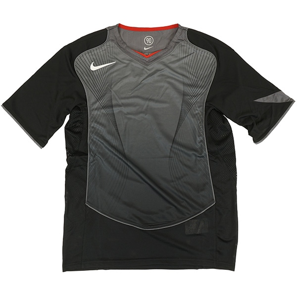 ナイキ NIKE トータル 90 Dri-FIT ショートスリーブ サッカーユニフォーム HV1179-010 サッカー フットサル プラシャツ 半袖 ブラック