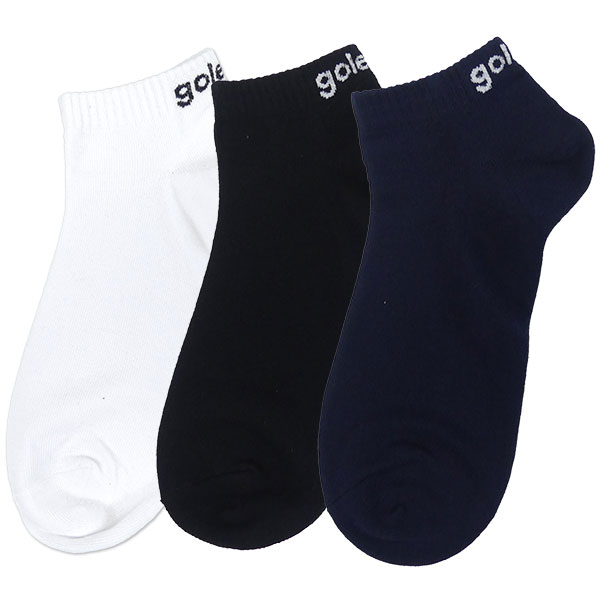 ゴレアドール goleador 3P アンクルソックス 3色セット A117 サッカー フットサル スポーツ ショートソックス