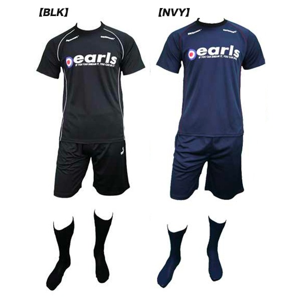 アールズコート Earls Court starter 半袖 半ズボン プラシャツ プラパン ソックス 3点セット EC-ST005