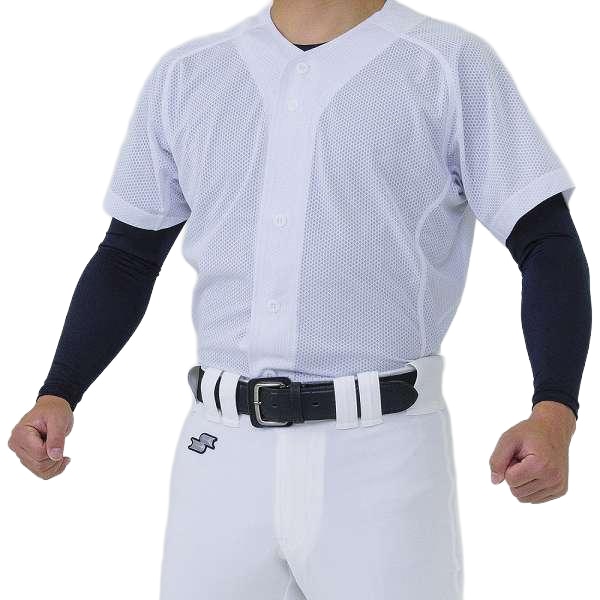 野球練習着その他小物類 ゼット 交換無料 野球 ユニフォームシャツ 大人 メッシュ ネオ