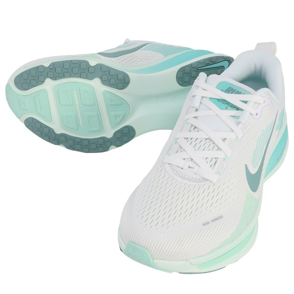 ナイキ NIKE レディース ランニングシューズ ズーム ボメロ 18 マラソン ジョギング HM6804-106 ホワイト