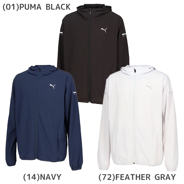 PUMA プーマ メンズ PUMA FLEX STRETCH ウーブン JKT ジャケット アウター ジャンパー ジャージ 吸水 速乾 長袖 528197