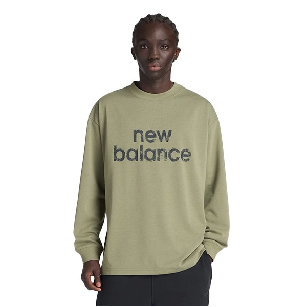 NEW BALANCE ニューバランス メンズ ロングスリーブ Tシャツ 長袖 PERFORMANCE TRAINING AMT53172-DIO