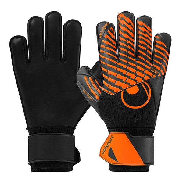 ウールシュポルト uhlsport ソフトレジスト 1011390-01 サッカー キーパーグローブ GKグローブ ゴールキーパー ブラック