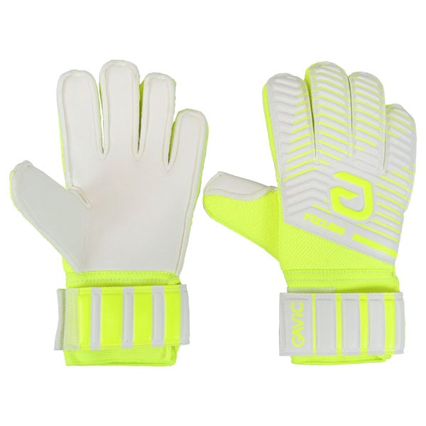 【ジュニア】ガビック GAVIC フォーカス6 25SS GC3218 WHT/FYL サッカー キーパーグローブ キーグロ 子供用