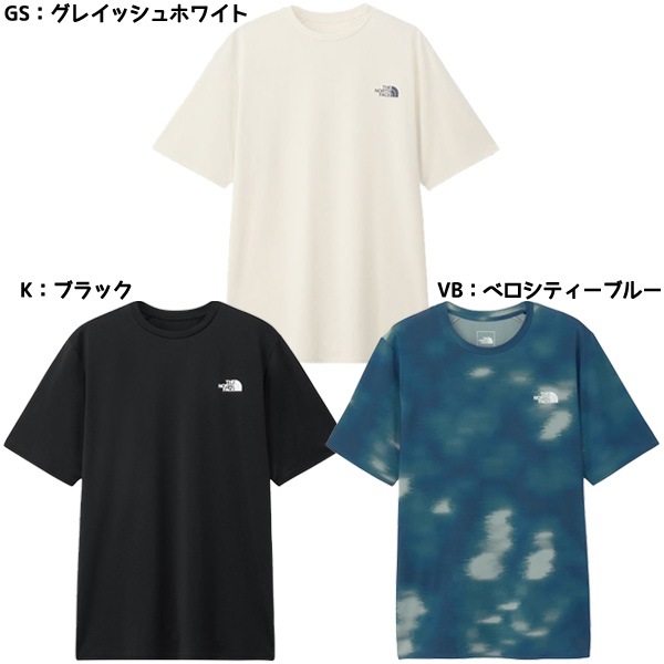【ネコポス送料無料】ザ・ノース・フェイス THE NORTH FACE メンズ ランニングシャツ ショートGTDクルー 25FW 半袖 NT12595