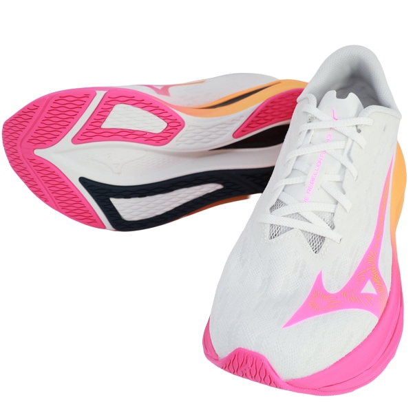 ミズノ mizuno ウエーブリベリオンフラッシュ 3 メンズ ランニングシューズ マラソン ジョギング J1GC2517-01