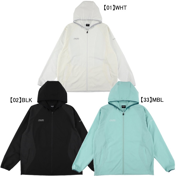 【ジュニア】 スパッツィオ Spazio Jr.フレキシブルラインジップパーカー TP-0662 サッカー フットサル トレーニングウェア 子供用