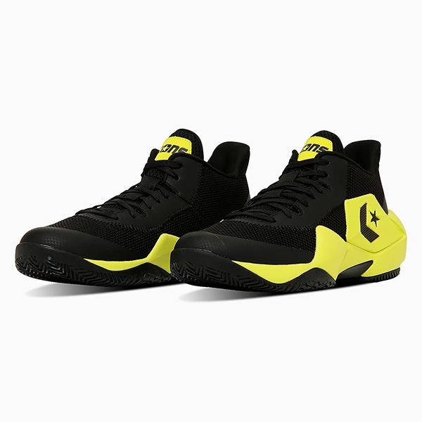 コンバース converse バスケットシューズ コンズ ヴィックバウンド NC ブラック×イエロー 33500430