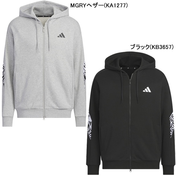 アディダス adidas M WORDスウェットフルジップパーカー QD549 サッカー フットサル カジュアル ルーズフィット メンズ
