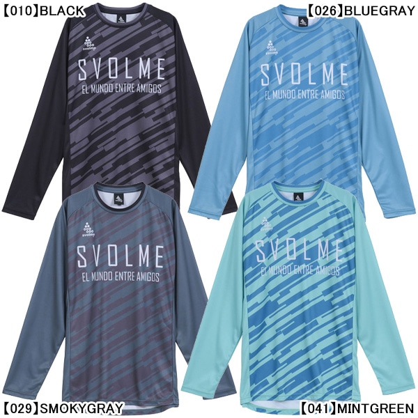 【ネコポス送料無料】 スボルメ SVOLME FBインプルーブロングTRトップSDG 1253-45400 サッカー フットサル プラクティスシャツ 長袖 メンズ