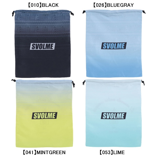 【ネコポス対応可】 スボルメ SVOLME グラデシューズ袋 1253-49129 サッカー フットサル シューズケース 42×32cm