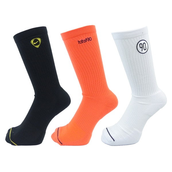 ナイキ NIKE トータル 90 エブリデイ クッションド クルー ソックス 3足 IM5021-900 サッカー フットサル カジュアル 靴下 3点セット