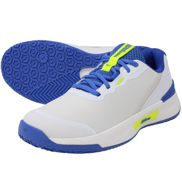 ウィルソン WILSON テニスシューズ レディース INTRIGUE PRO OMNI Wh／Ampa イントリーグ プロ オムニコート WRS339230