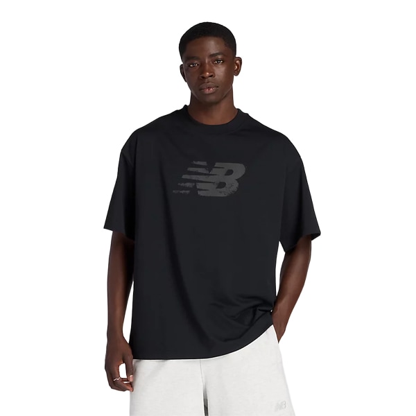 【ネコポス選択可】ニューバランス New balance メンズ 半袖Tシャツ スポーツウェア AMT53171-BK